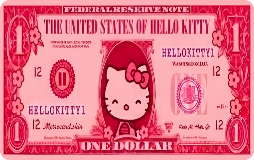 Hello Kitty Skin Front View