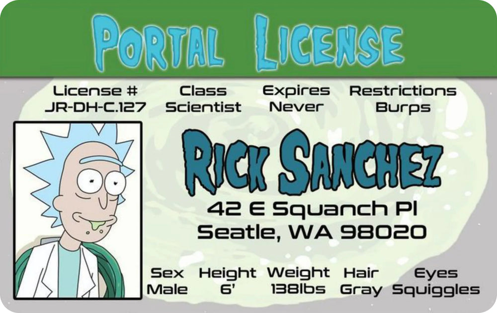 Rick Sanchez Skin Front View